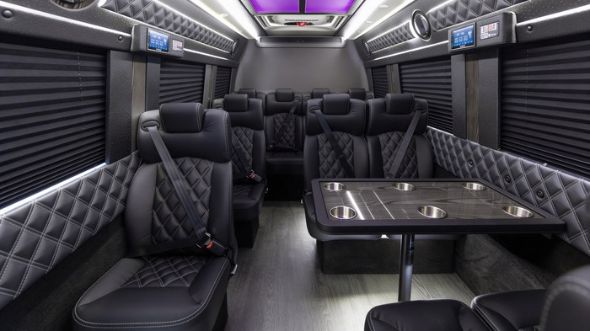 15 passenger sprinter van interior seattle