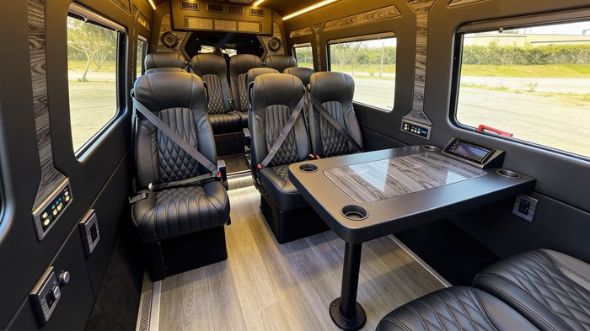 15 passenger sprinter van interior spokane