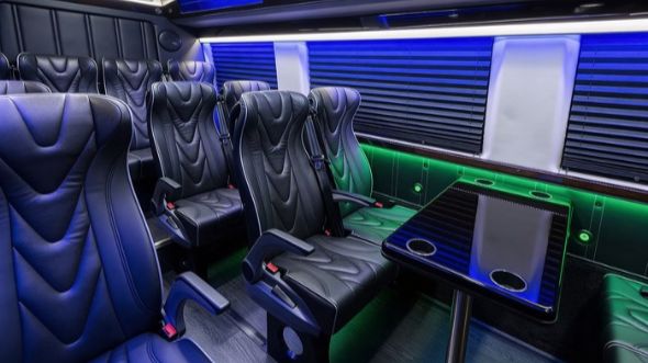 20 passenger sprinter van interior bellevue
