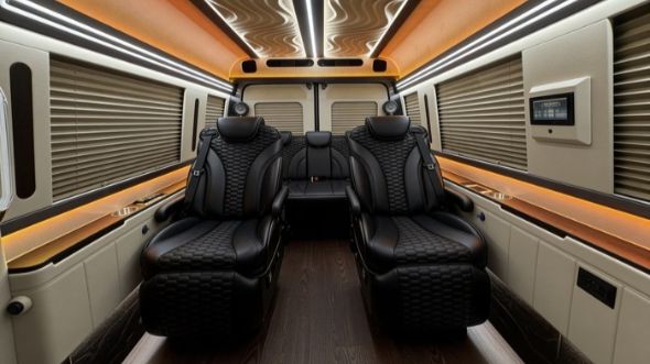 8 passenger sprinter van interior federal way