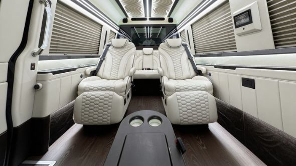 8 passenger sprinter van interior renton