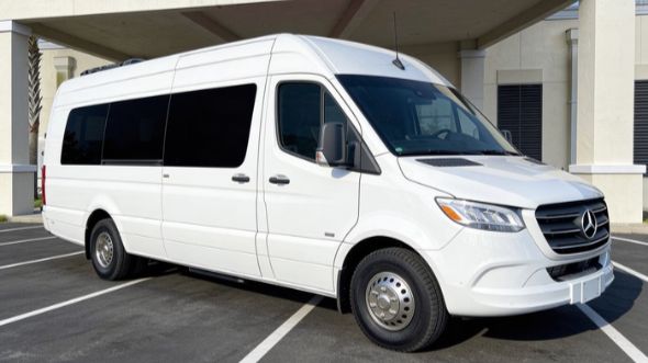 everett wedding sprinter van rental