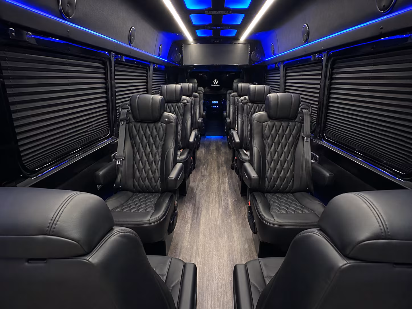 12 passenger sprinter van inside