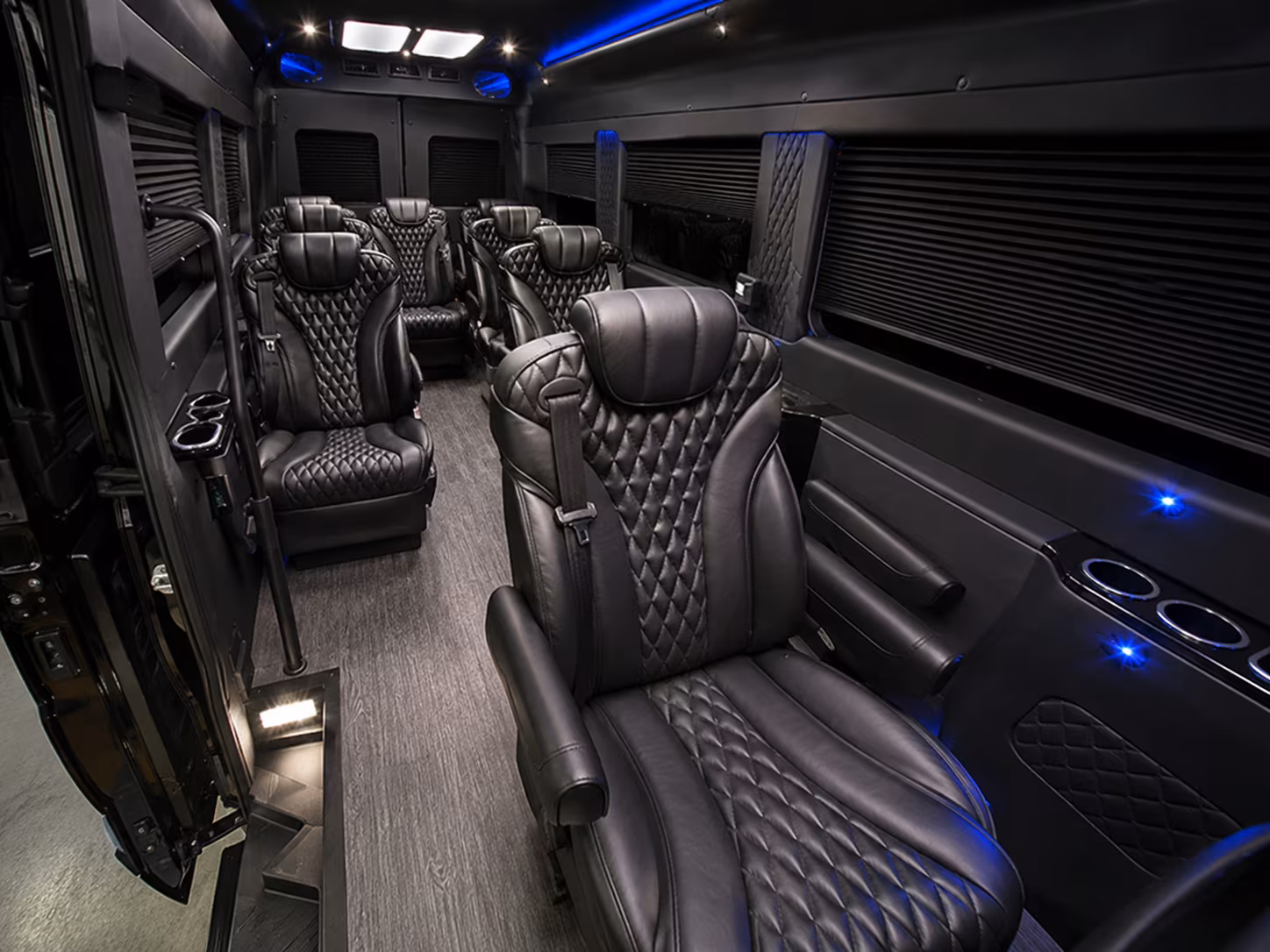 seattle 10 passenger sprinter van inside