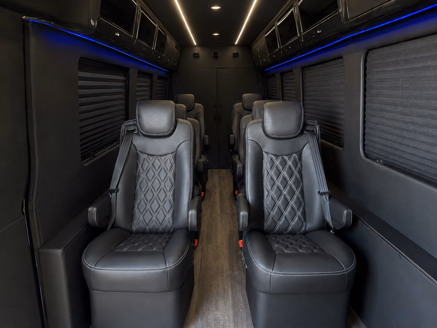 seattle 15 passenger sprinter van inside
