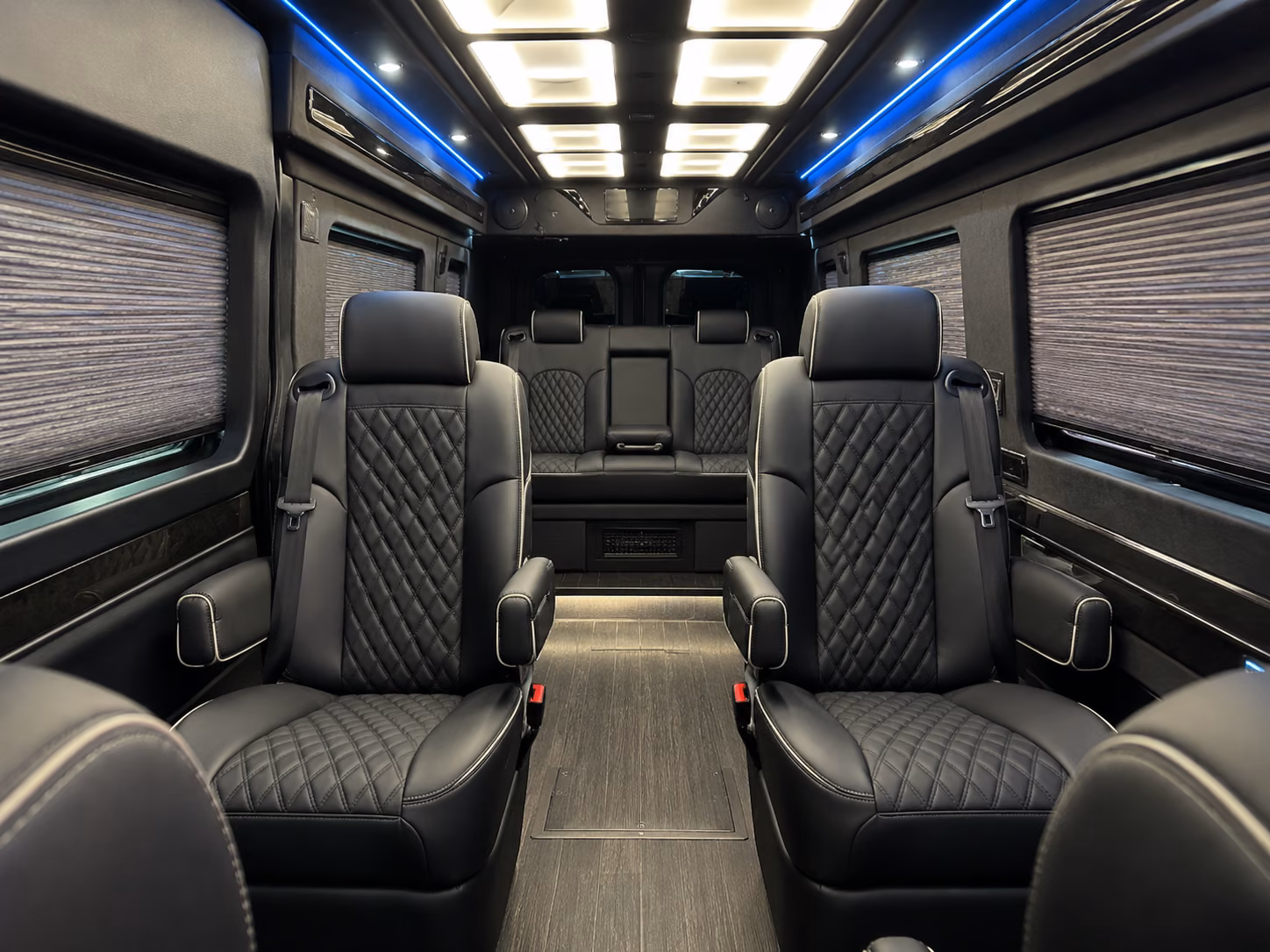 seattle 8 passenger sprinter van inside