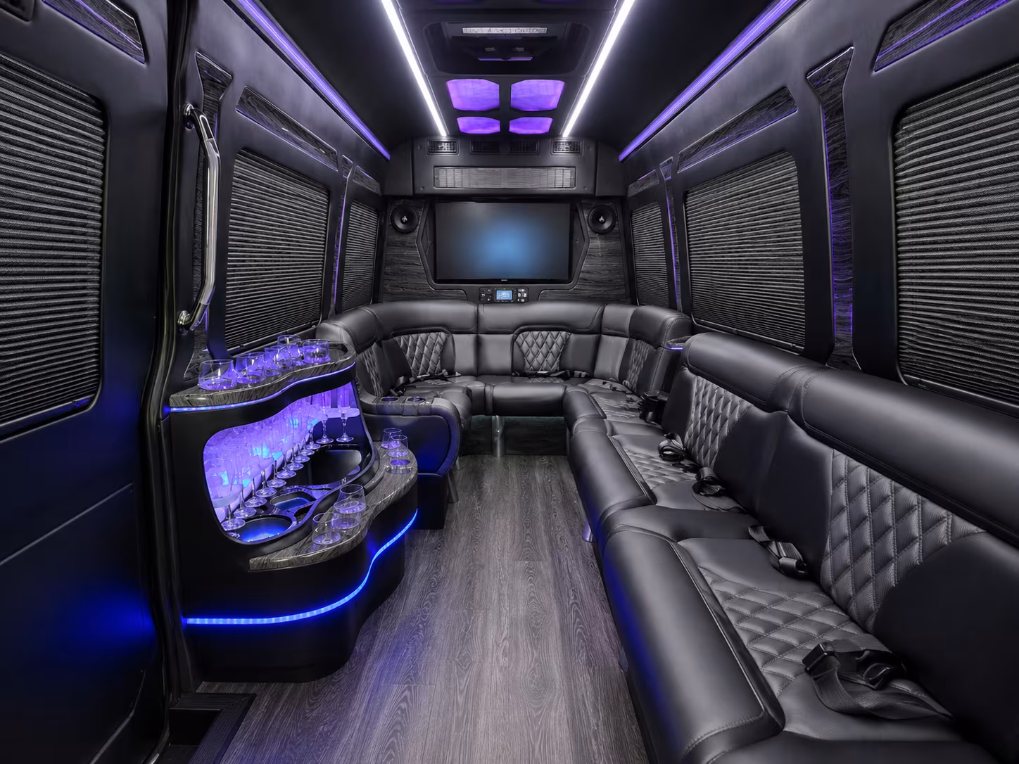 seattle sprinter limousine inside