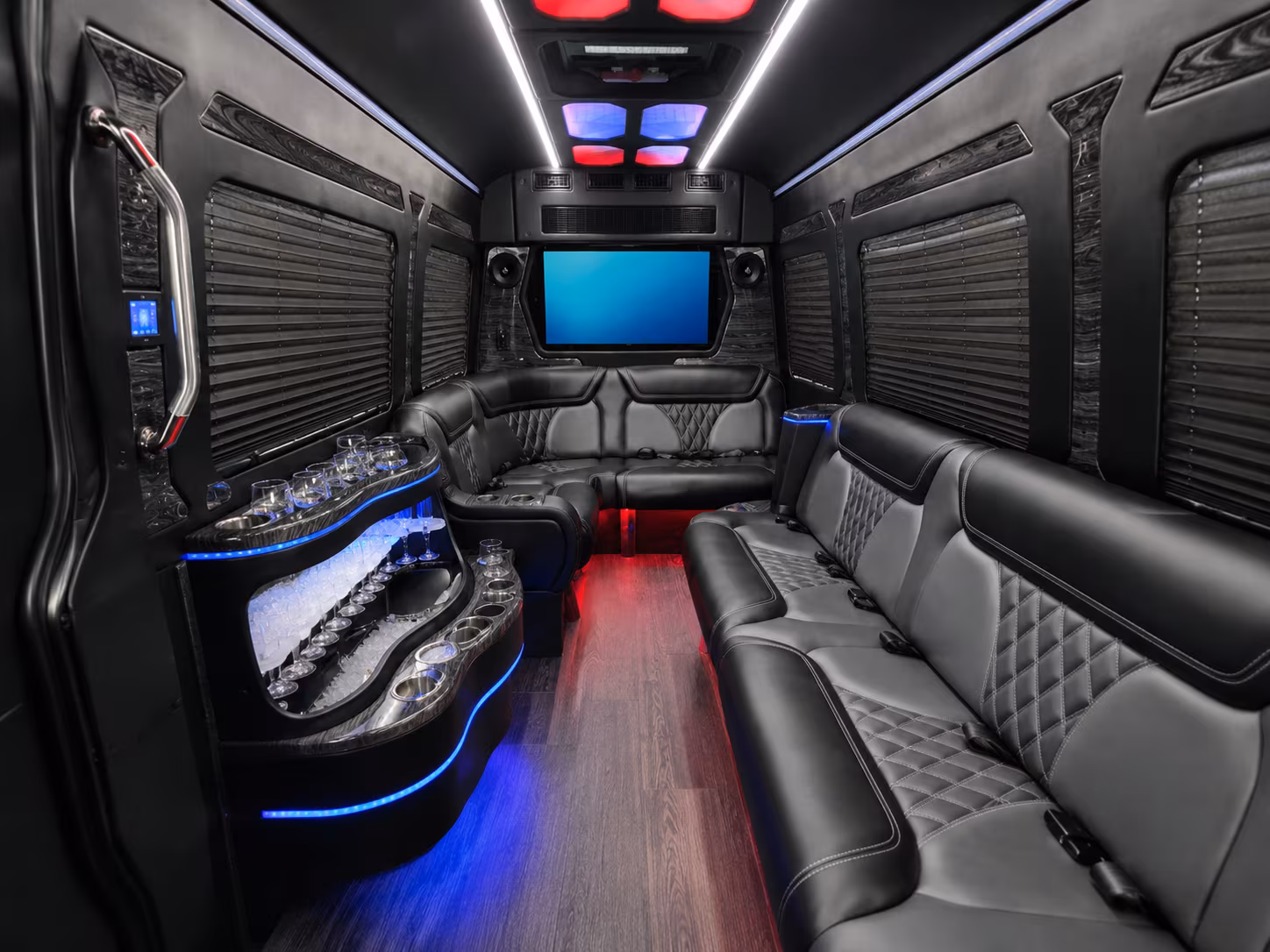 seattle sprinter limousine interior