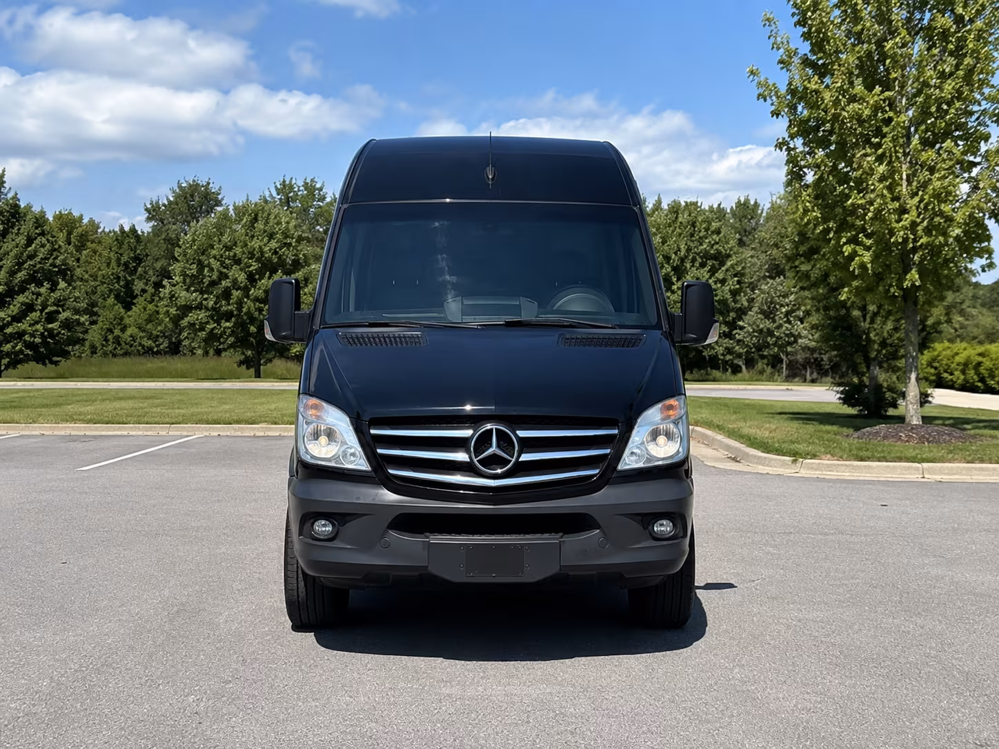 warehouse distribution center and industrial park sprinter van shuttles in seattle
